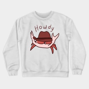 Cowboy crab Crewneck Sweatshirt